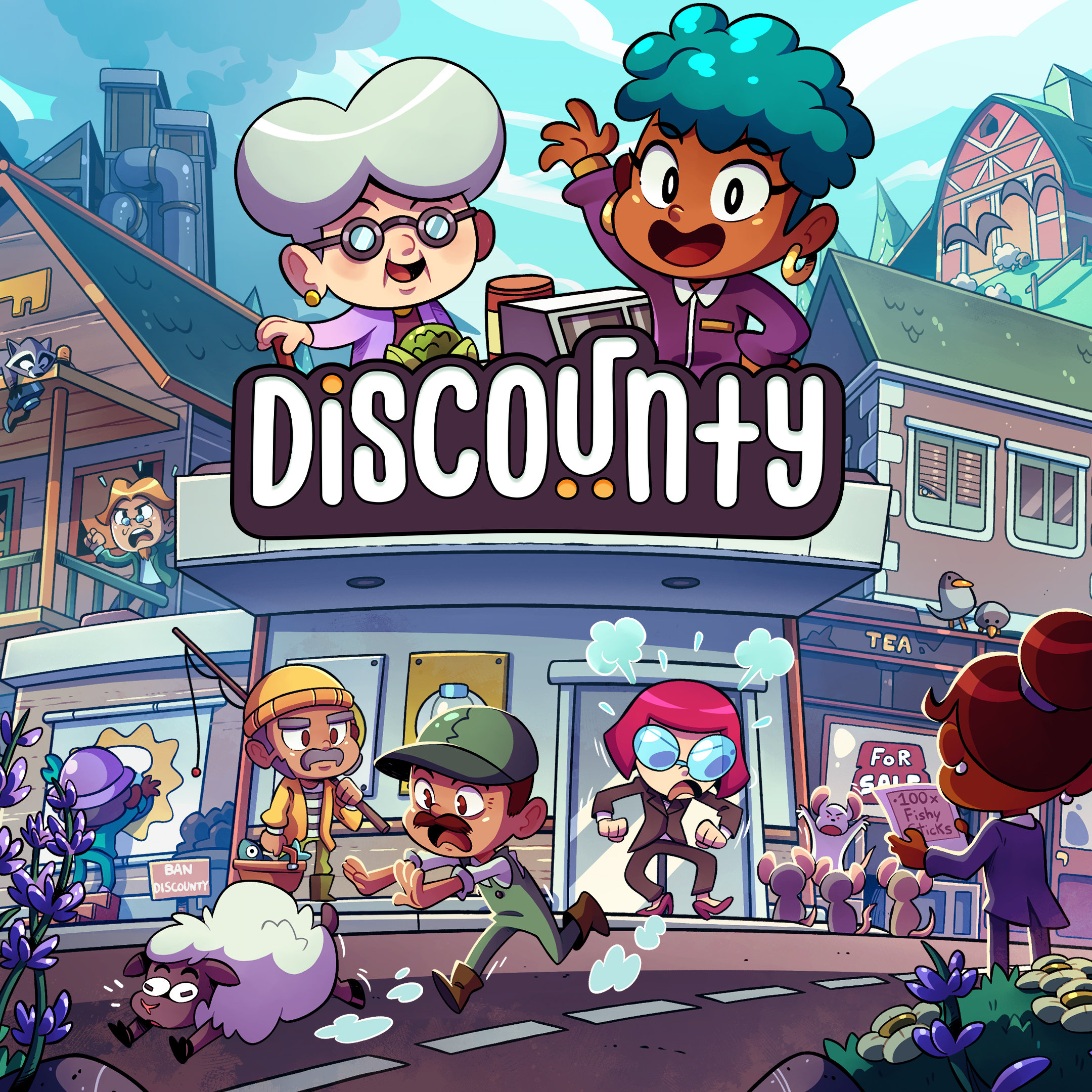 Discounty abre sus puertas: el caótico simulador de supermercado ya disponible en físico y digital