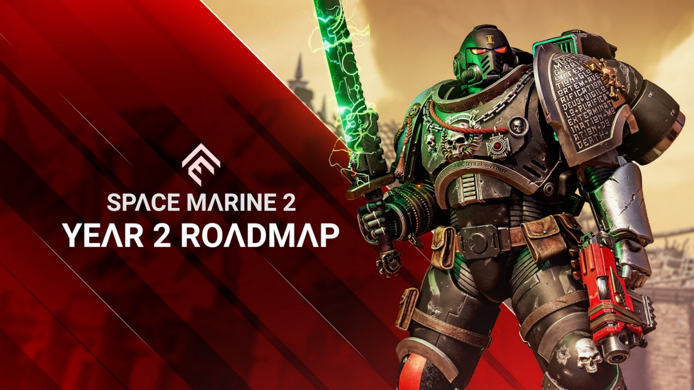 Warhammer 40,000: Space Marine 2 desvela su hoja de ruta para el Año 2