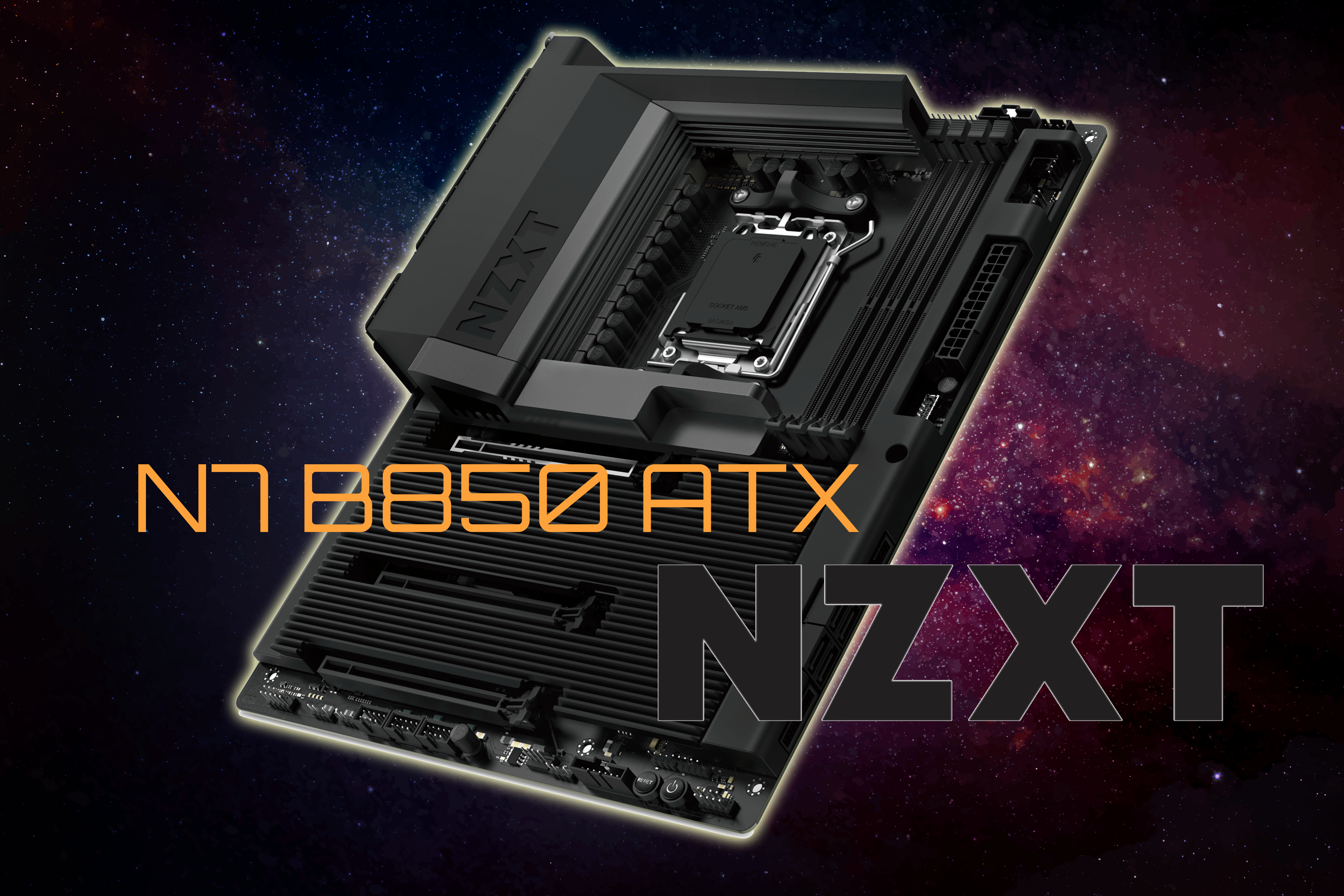NZXT presenta la N7 B850 ATX: una placa base premium para la nueva era de procesadores AMD Ryzen 9000