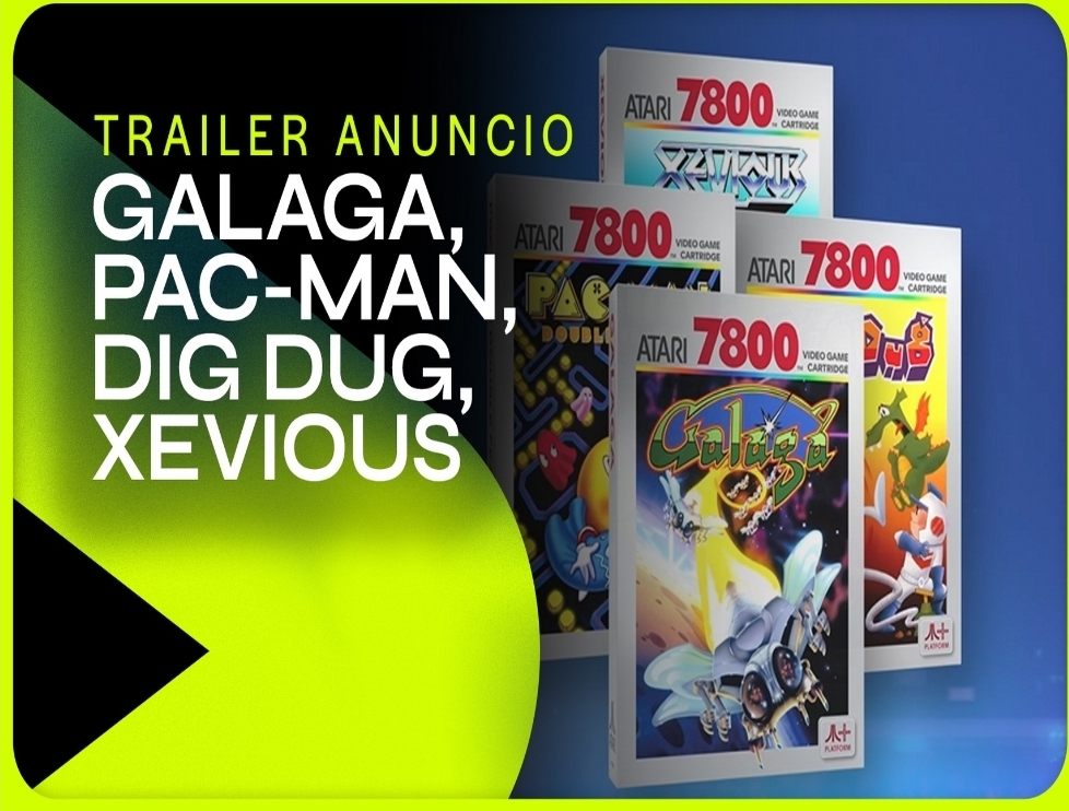 PLAION REPLAI revive la edad dorada del arcade con cuatro clásicos de Bandai Namco para Atari