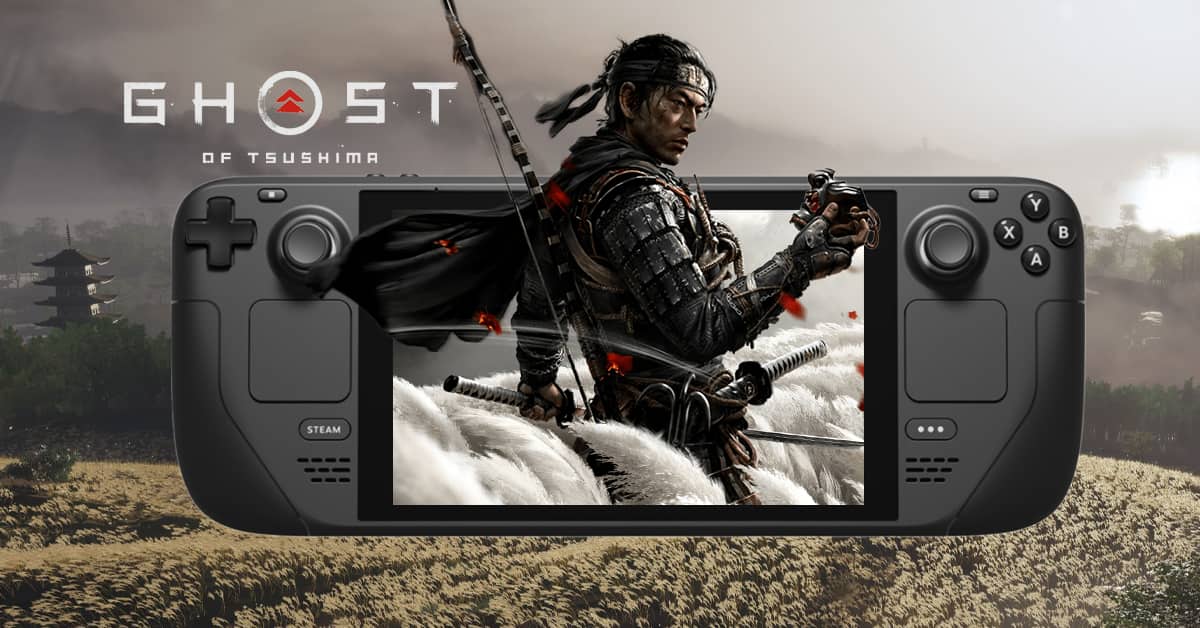¡Ghost of Tsushima brilla en Steam Deck! Parche 8 trae katana, arco y jugabilidad portátil al máximo