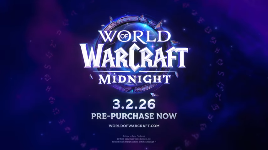World of Warcraft: Midnight llega el 3 de marzo de 2026 — el Vacío vuelve a poner a Azeroth contra las cuerdas