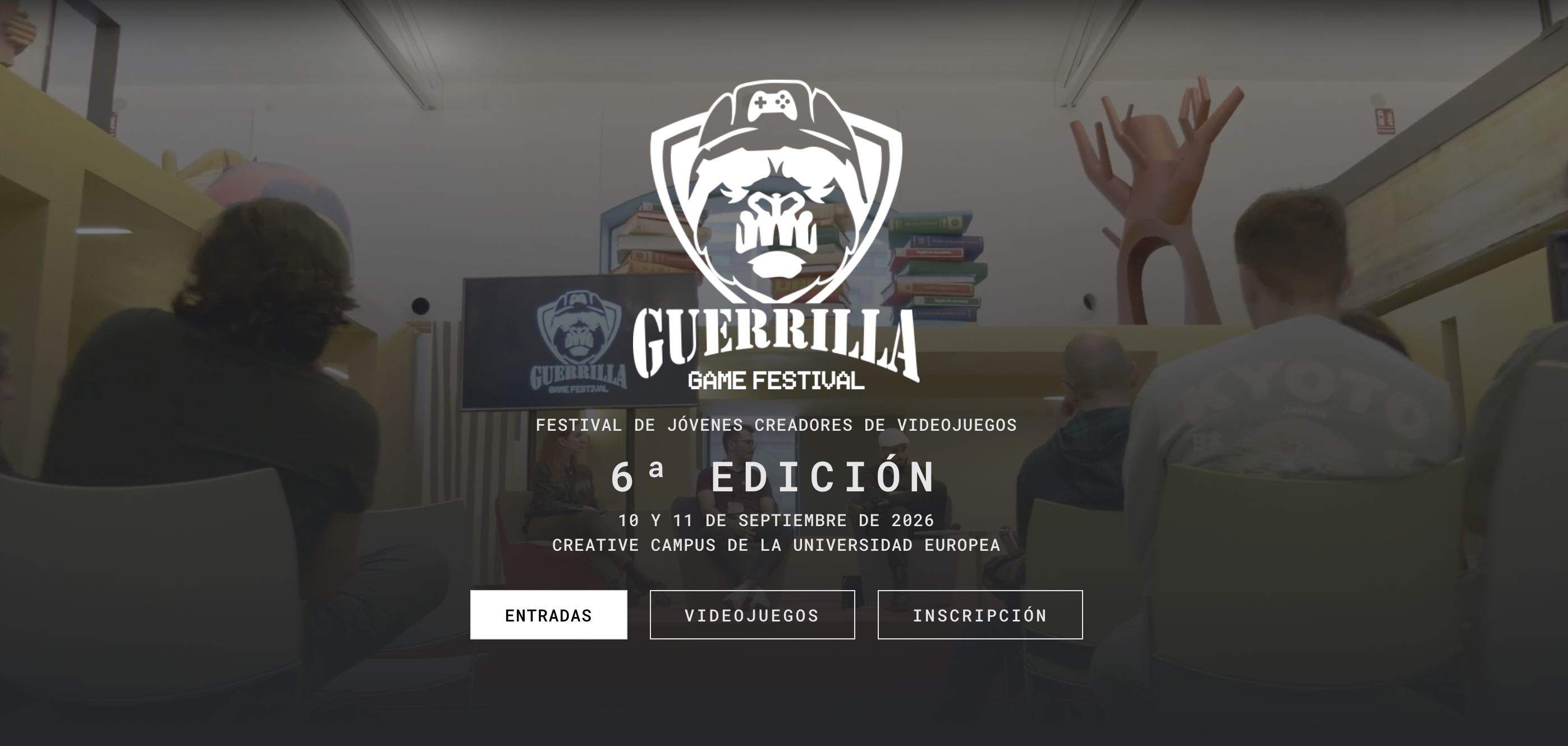 Guerrilla Game Festival vuelve a Madrid con más de 40 proyectos de jóvenes desarrolladores